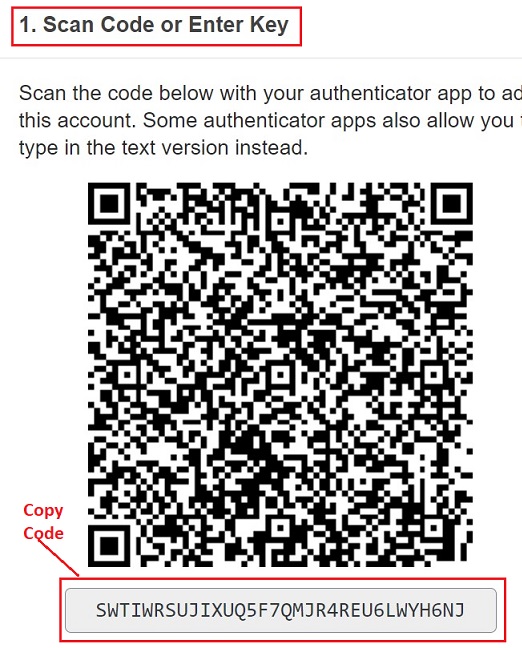 copy code